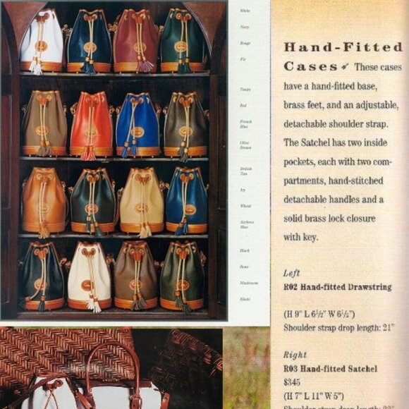 New, Vintage D&B Fir Green Hand Fitted Crossbody Bag, USA - Picture 3 of 16